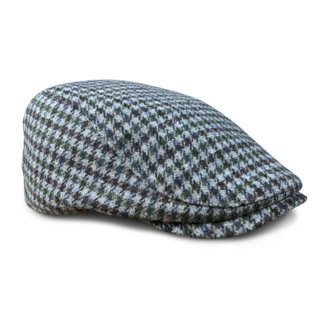 Houndstooth flat cap on sale