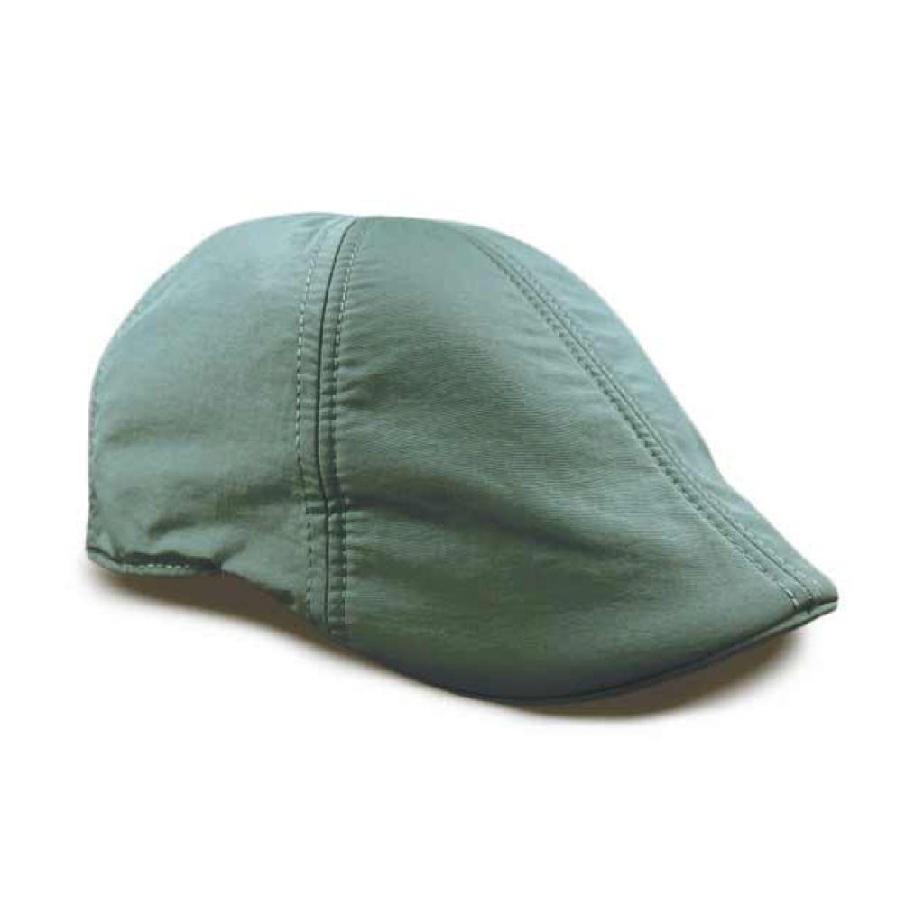 Sage 6-Panel Logo Hat Cap, olive