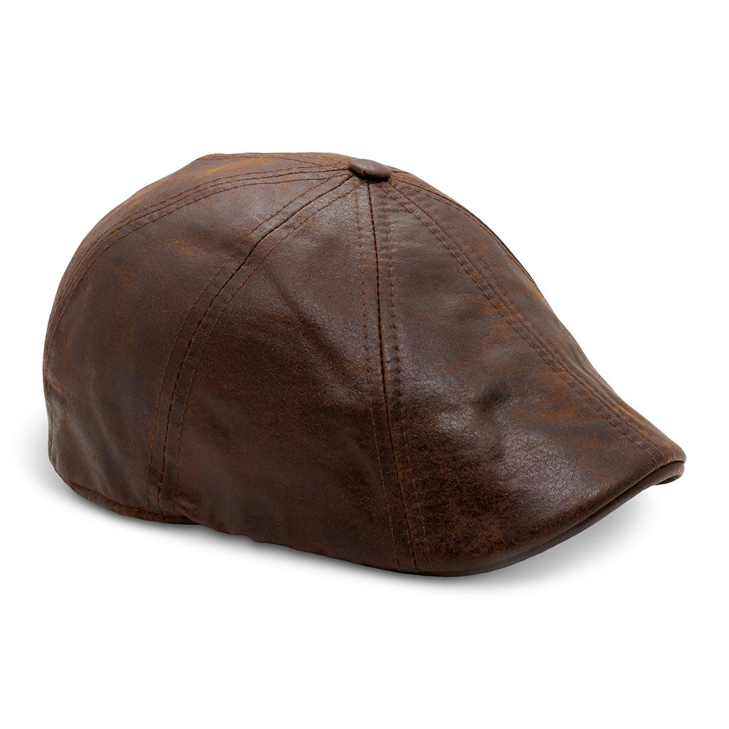 The Scrapyard Boston Scally Cap Brown