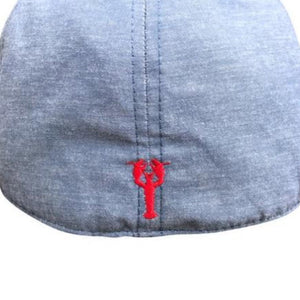 The Cape Codder Boston Scally Cap - Lobster &amp;amp; Saltbox Blue - alternate image 2