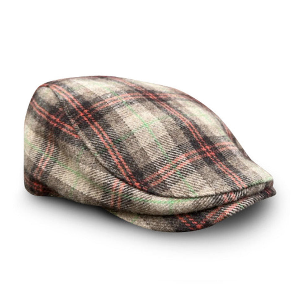 The Contender Boston Scally Cap - Ale-Wood Plaid