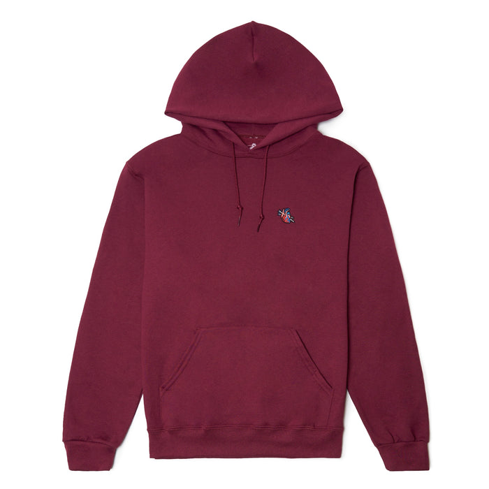 Boston Scally The All Heart Hoodie - Maroon - featured image