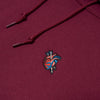 Boston Scally The All Heart Hoodie - Maroon - alternate image 2