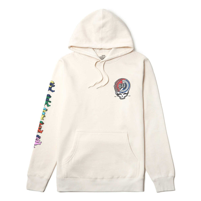 Boston Scally The Grateful Dead 60th Anniversary Hoodie - Ecru - featured image