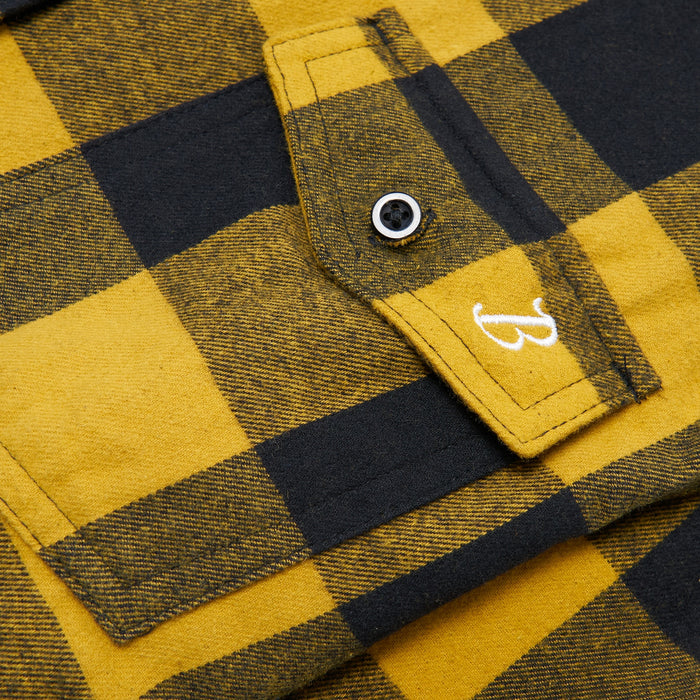 Boston Scally The Flannel - Black &amp;amp; Gold - alternate image