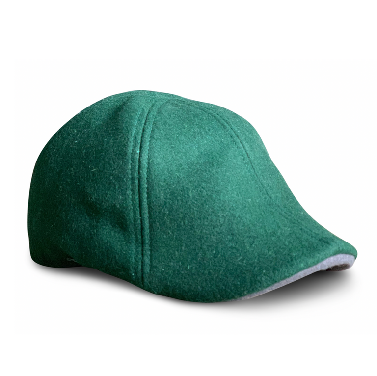 The Equation Boston Scally Cap (Flat Cap) - Them Apples Green