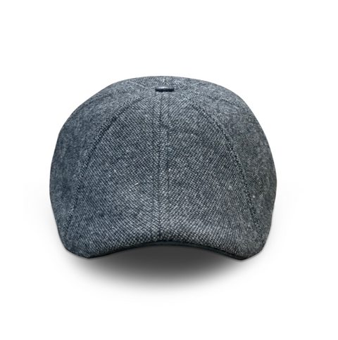 The Peaky Boston Scally Cap - Charcoal & Slate