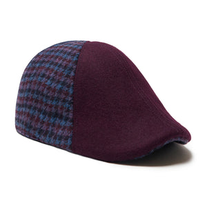 The All Heart Boston Scally Cap - Blue &amp;amp; Purple Plaid - featured image