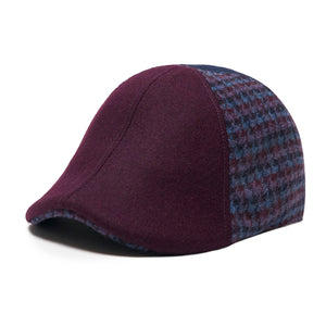 The All Heart Boston Scally Cap - Blue &amp;amp; Purple Plaid - alternate image 3