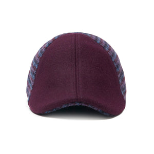 The All Heart Boston Scally Cap - Blue &amp;amp; Purple Plaid - alternate image 4