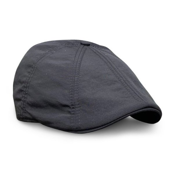 The Repel 8-Panel Boston Scally Cap - Black