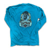 Boston Scally The Captain Long Sleeve Pocket Tee T-Shirt - Topaz Blue - featured image