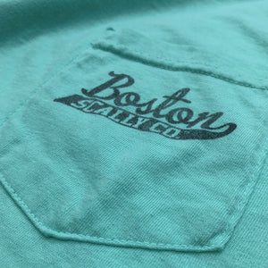 Boston Scally The Captain Long Sleeve Pocket Tee T-Shirt - Island Reef - alternate image 3