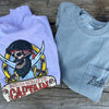 Boston Scally The Captain Long Sleeve Pocket Tee T-Shirt - Driftwood - alternate image 2