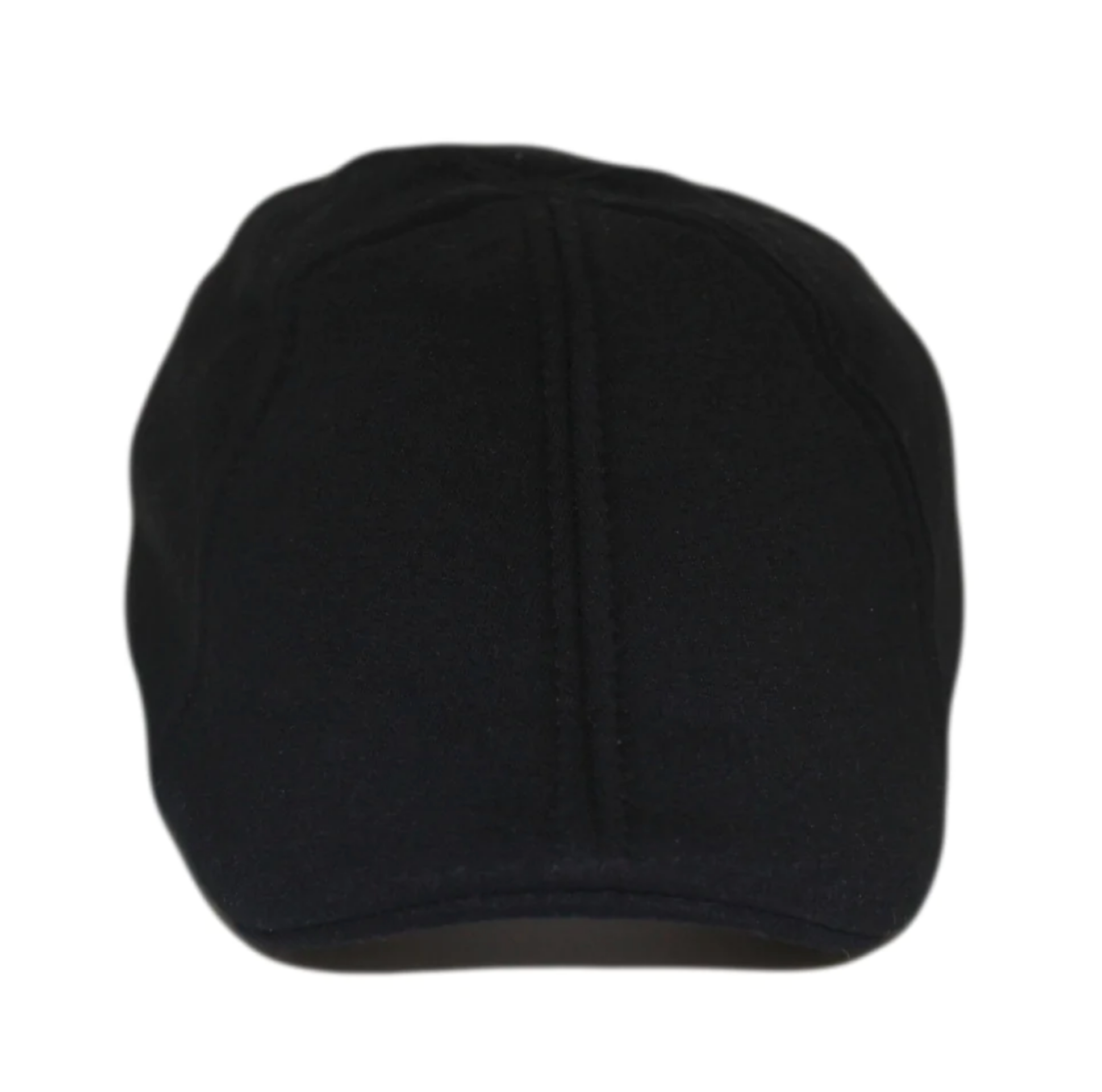 The Honey Badger 6 Panel Boston Scally Cap Black