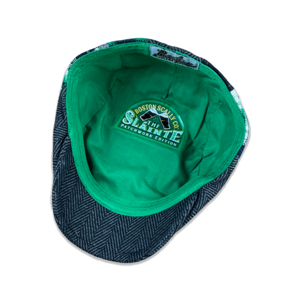 The Slainte Boston Scally Cap - Patchwork Edition