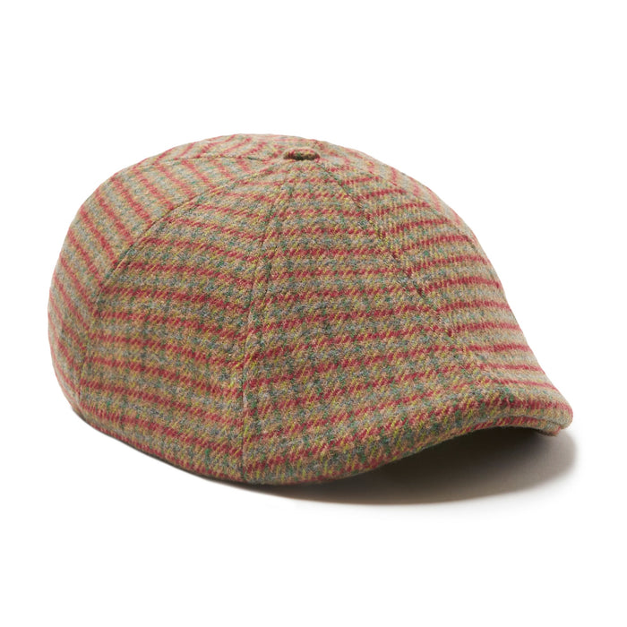 The Holiday 2 Boston Scally Cap - Grumpy Green &amp;amp; Red Plaid - featured image