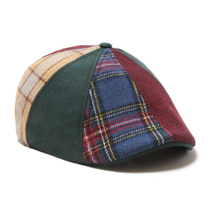 The Nutcracker Boston Scally Cap - Holly &amp;amp; Pine Plaid - featured image