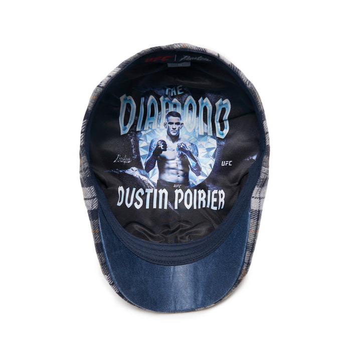 Dustin “The Diamond” Poirier Boston Scally Cap - Blue &amp;amp; Grey Plaid - alternate image