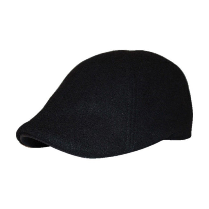 The Kenmore Boston Scally Cap - Coolidge Black & Black Brim