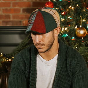 The Nutcracker Boston Scally Cap - Holly &amp;amp; Pine Plaid - alternate image 2