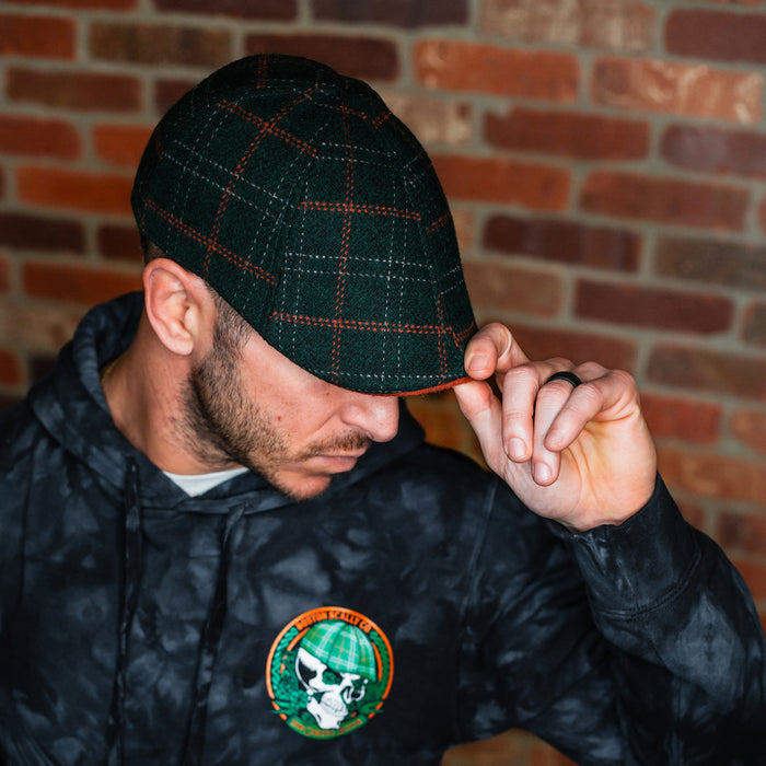 The Celtic Bone Boston Scally Cap - Green - alternate image