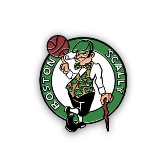 Boston Scally The Celtics Basketball Cap Pin - featured image