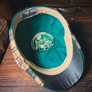 The Craic Boston Scally Cap - Emerald and Ale Plaid - alternate image 3