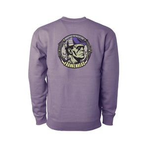 Boston Scally The Frankenhead Crewneck - Plum - featured image