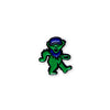 Boston Scally The Grateful Dead Green Dancing Bear Cap Pin - featured image