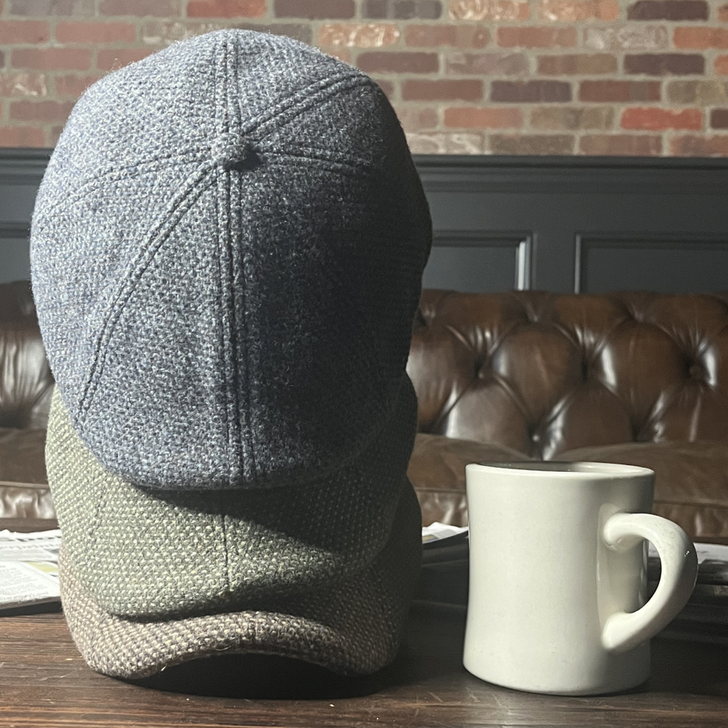 The Newsboy Boston Scally Cap Grey/Brown Wool | M/L 58cm
