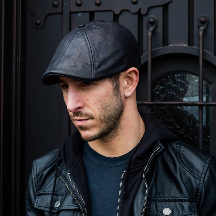 The Scrapyard Boston Scally Cap - Black - alternate image