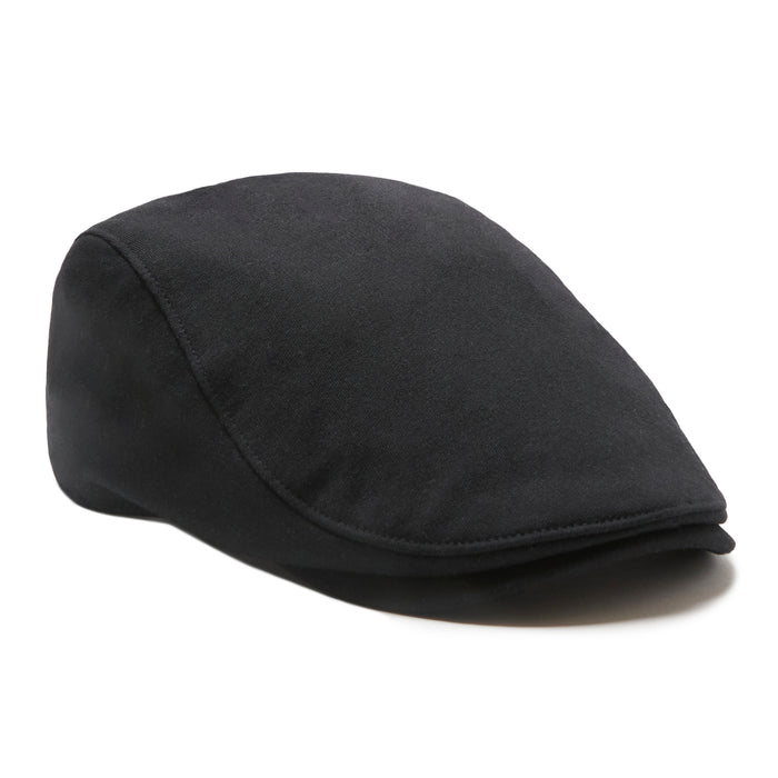 The Bruiser Boston Scally Cap - Black - featured image