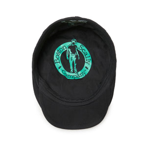 The Bruiser Boston Scally Cap - Black - alternate image 2