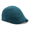 The Kenmore Boston Scally Cap - Slate Blue and Black Leather Brim - featured image