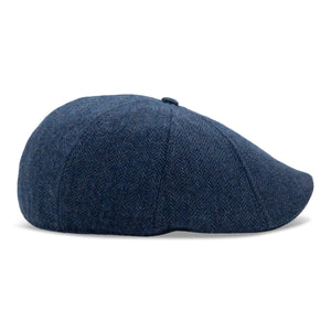 The Insulated Peaky Boston Scally Cap - Indigo Blue - alternate image 9