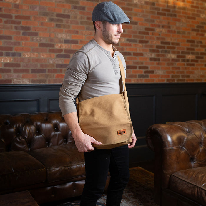 Boston Scally The Messenger Bag - Craft Tan - alternate image