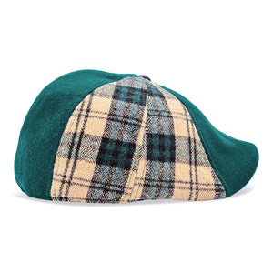 The Craic Boston Scally Cap - Emerald and Ale Plaid - alternate image 10