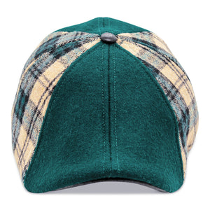 The Craic Boston Scally Cap - Emerald and Ale Plaid - alternate image 5