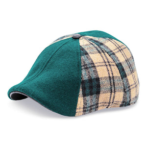 The Craic Boston Scally Cap - Emerald and Ale Plaid - alternate image 4