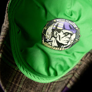 The Frankenhead Boston Scally Cap - Purple &amp;amp; Undead Plaid - alternate image 4