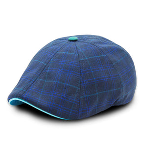 The Midnight Summer Peaky Boston Scally Cap - Plaid - alternate image 3