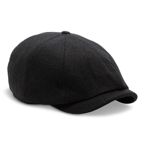 The Baker Boy Boston Scally Cap - Black - featured image