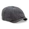 The Baker Boy Boston Scally Cap - Grey Herringbone - featured image