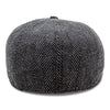 The Baker Boy Boston Scally Cap - Grey Herringbone - alternate image 8