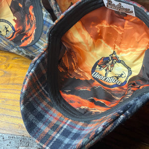 The Underdog Boston Scally Cap - Triumph Orange Plaid - alternate image 3