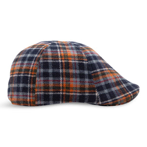 The Underdog Boston Scally Cap - Triumph Orange Plaid - alternate image 10